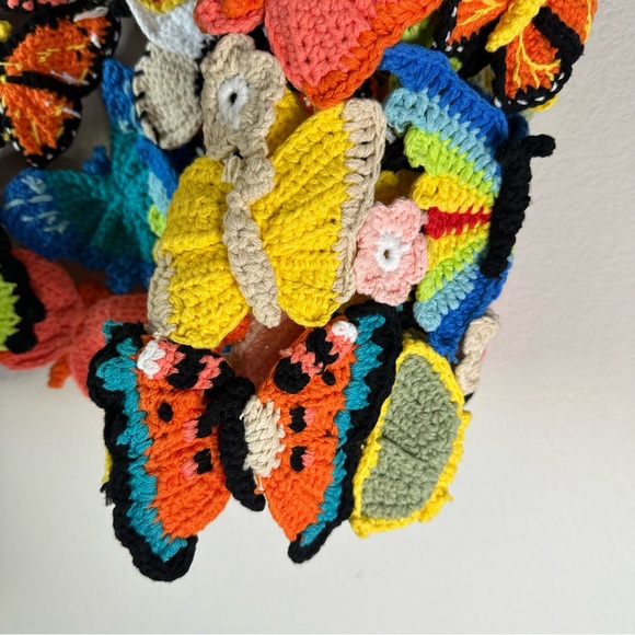 NWT ALICE+OLIVIA FAWN BUTTERFLY CROCHET
CARDIGAN SZ XS/S - Picture 4 of 9